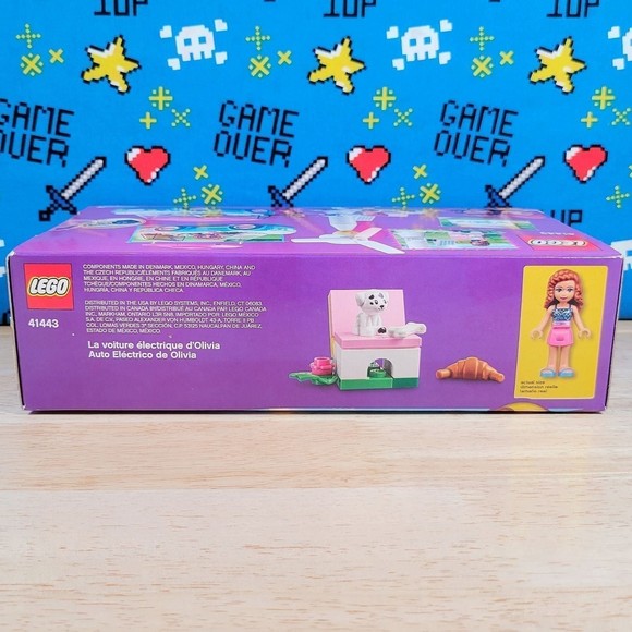 Lego Friends Olivia's Electric Car #41443 Building Toy 183 pcs New and Unopened - Picture 8 of 12